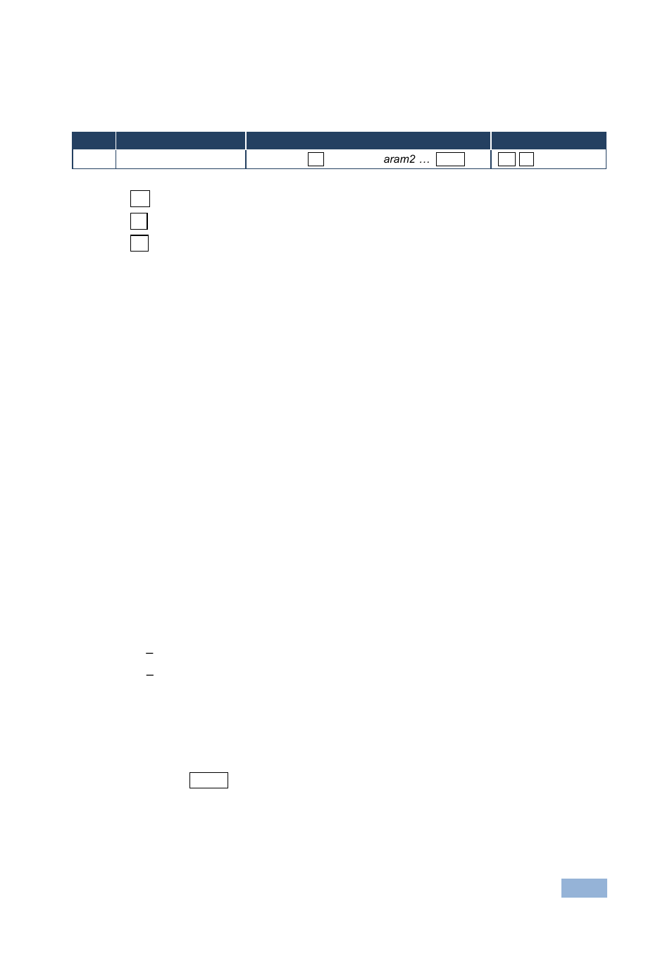 1 device long response, 3 command terms | Kramer Electronics RB-6 User Manual | Page 33 / 38