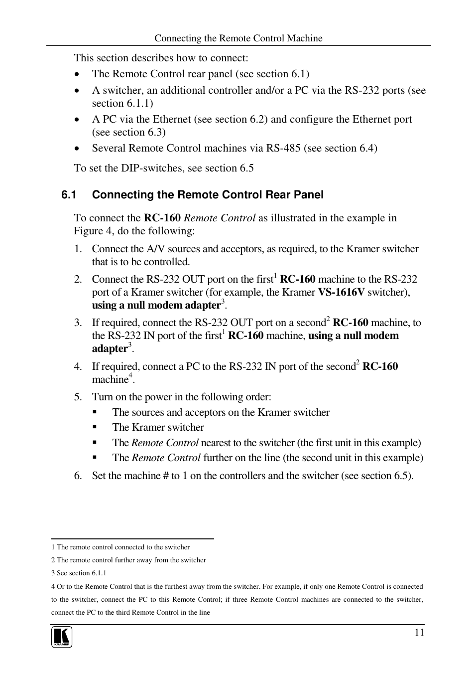 Kramer Electronics RC-80 User Manual | Page 14 / 35