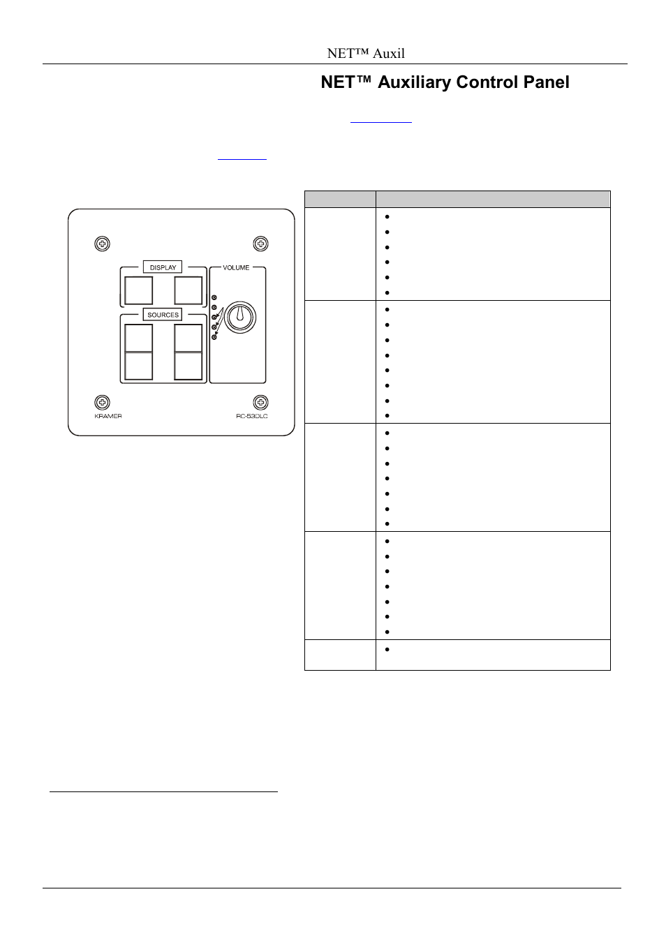 Figure 11: rc-53dlc labels setup, Table 6: the commands configuration, As defined in table 6 | Kramer Electronics RC-53DLC User Manual | Page 15 / 18