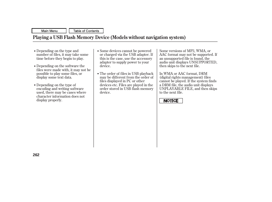 Acura 2011 TL User Manual | Page 265 / 614