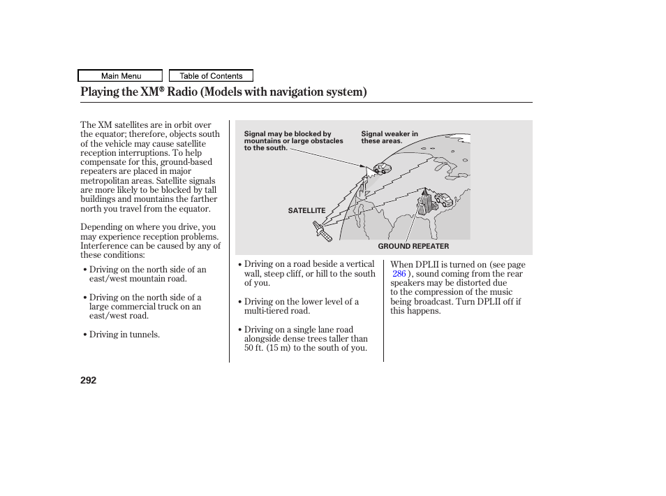 Acura 2011 TL User Manual | Page 295 / 614