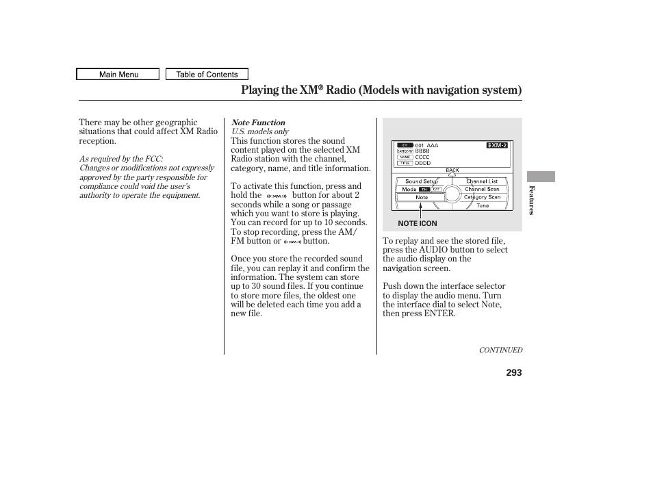 Acura 2011 TL User Manual | Page 296 / 614