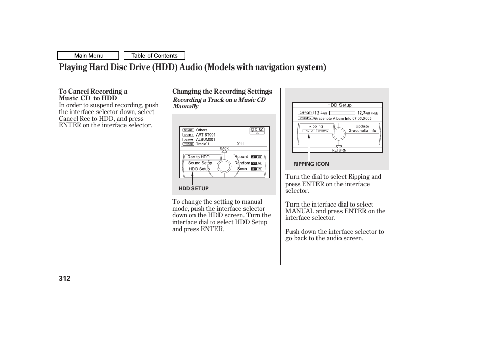 Acura 2011 TL User Manual | Page 315 / 614