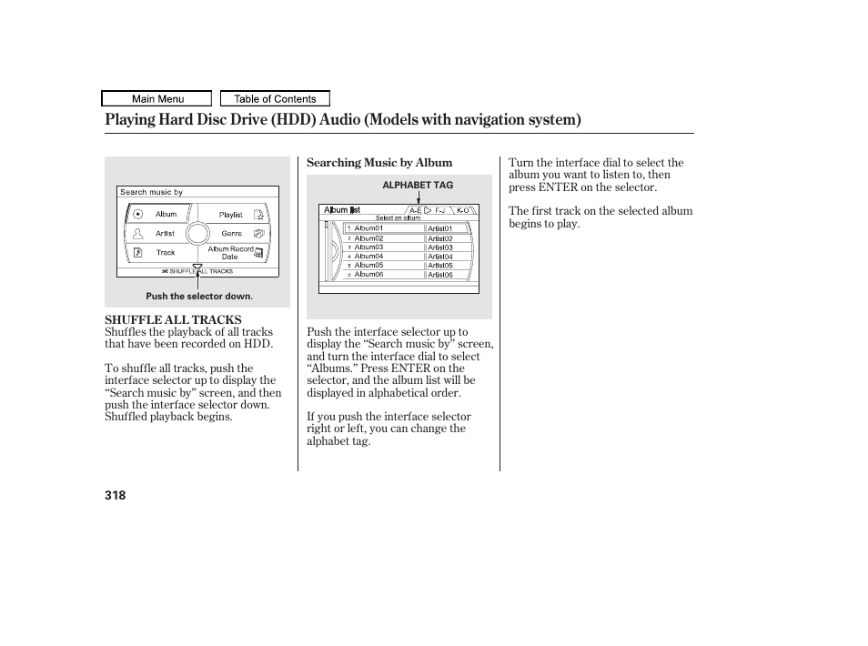 Acura 2011 TL User Manual | Page 321 / 614