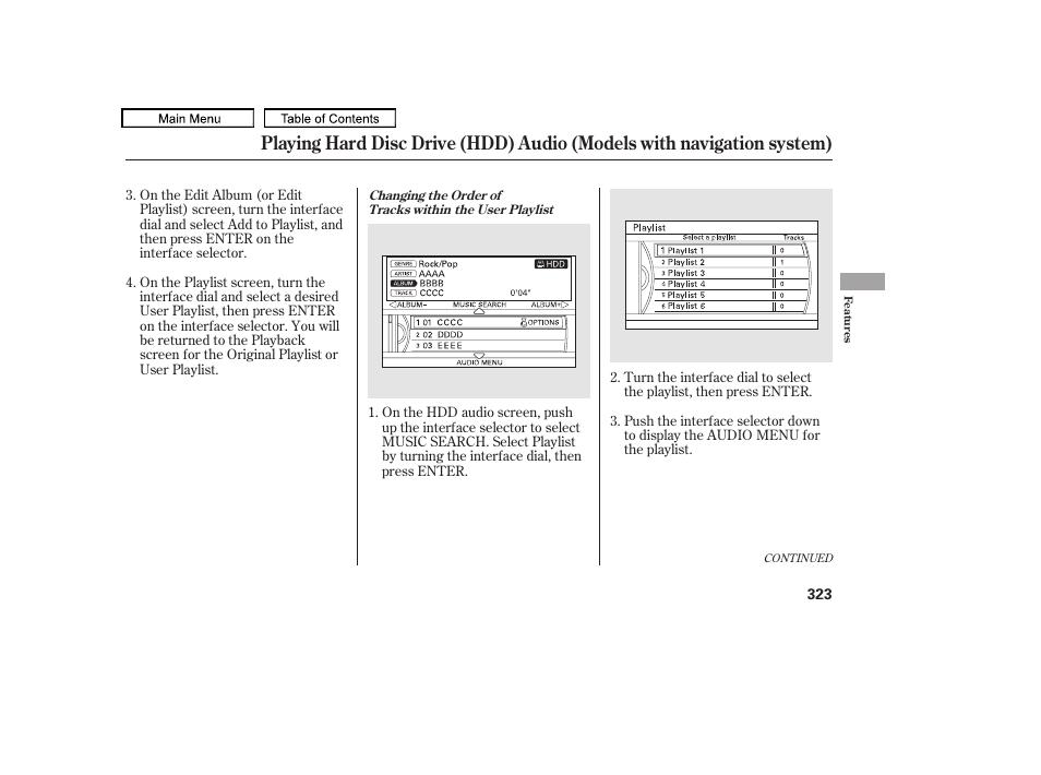 Acura 2011 TL User Manual | Page 326 / 614