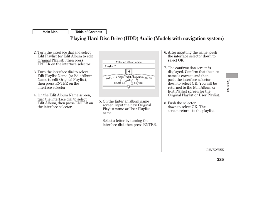 Acura 2011 TL User Manual | Page 328 / 614