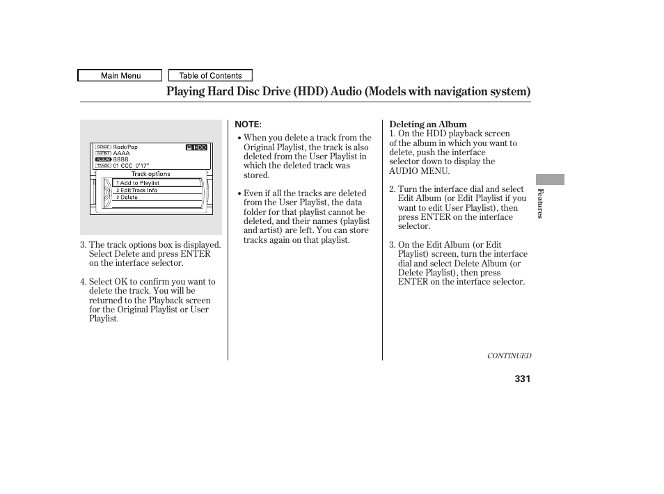 Acura 2011 TL User Manual | Page 334 / 614