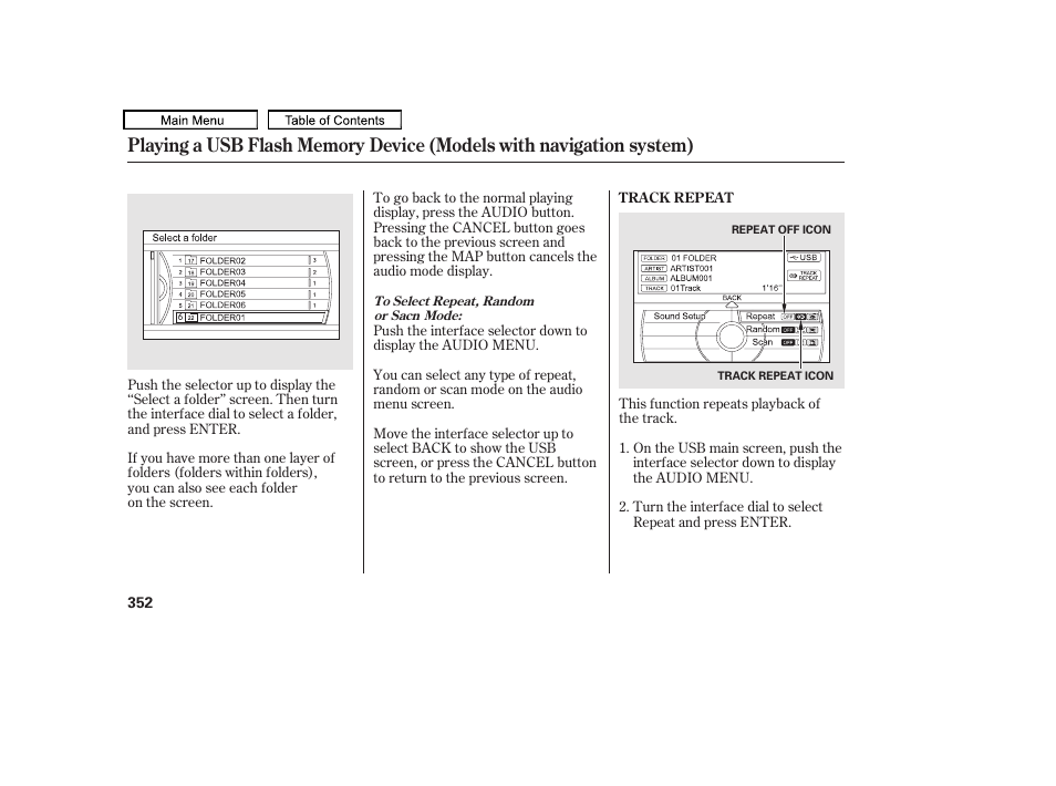 Acura 2011 TL User Manual | Page 355 / 614