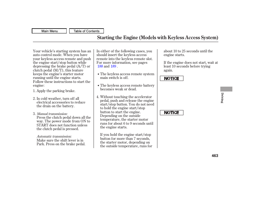 Acura 2011 TL User Manual | Page 466 / 614