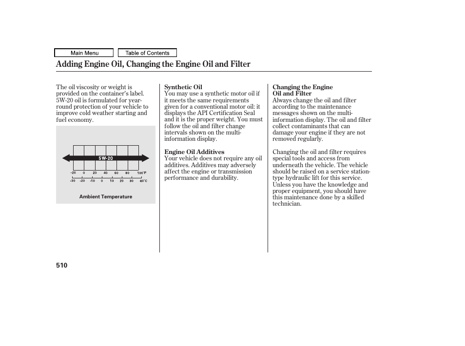 Acura 2011 TL User Manual | Page 513 / 614