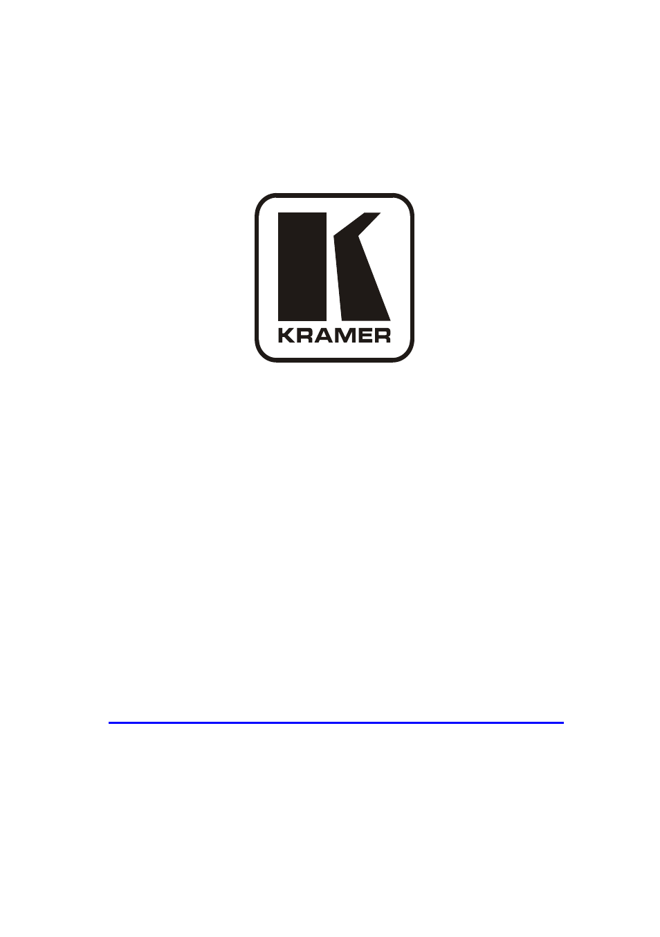 Kramer Electronics WP-501 User Manual | 22 pages