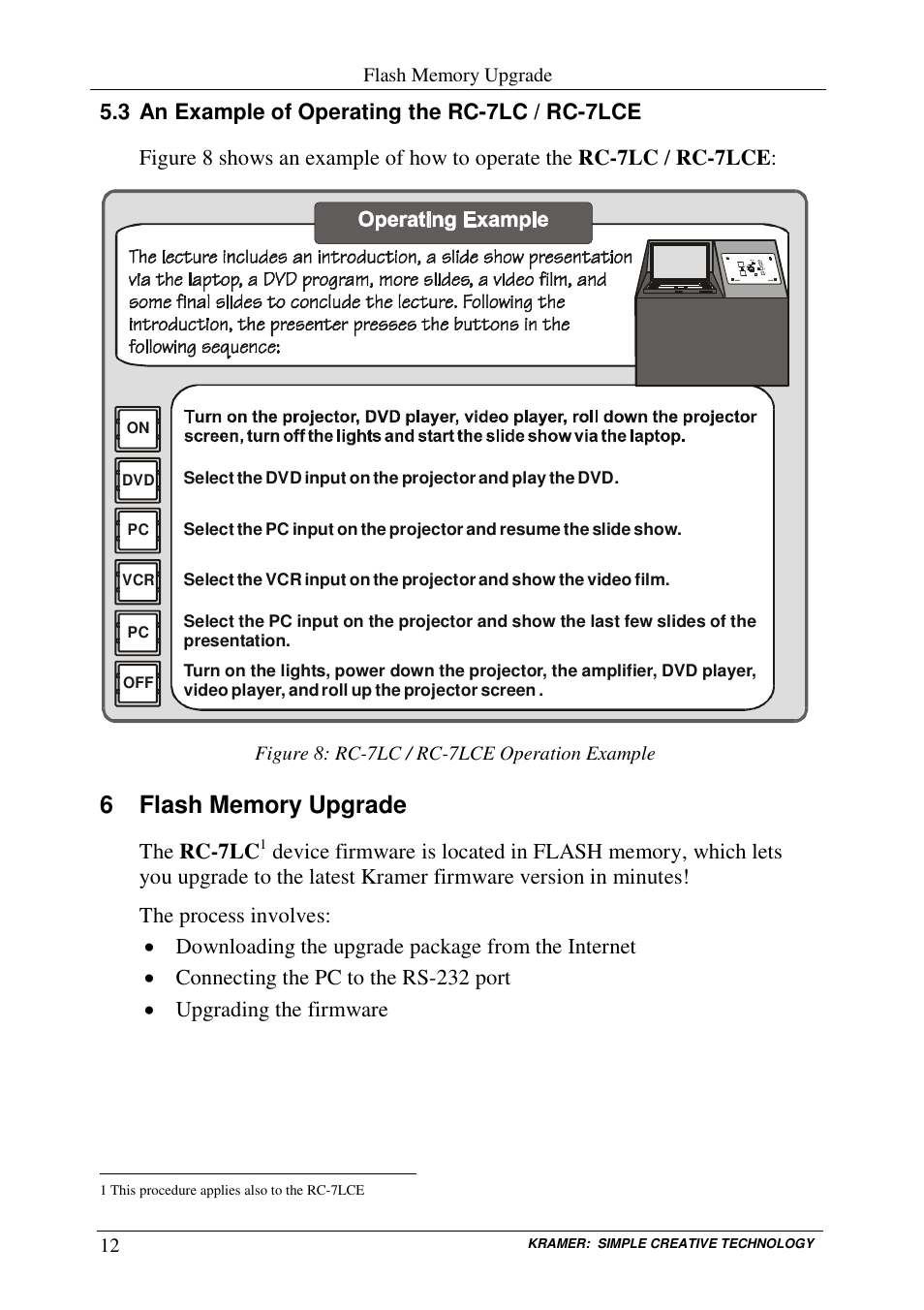 Kramer Electronics RC-7LC User Manual | Page 14 / 18