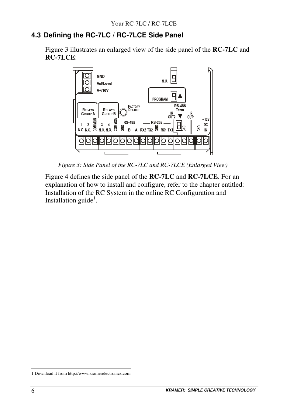 Kramer Electronics RC-7LC User Manual | Page 8 / 18