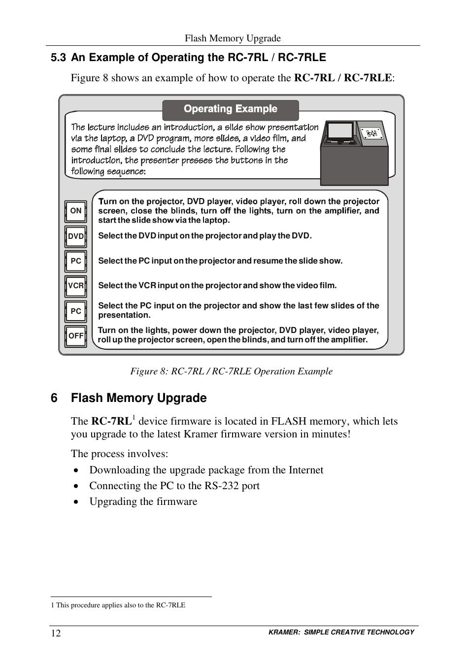 Kramer Electronics RC-7RL User Manual | Page 14 / 18