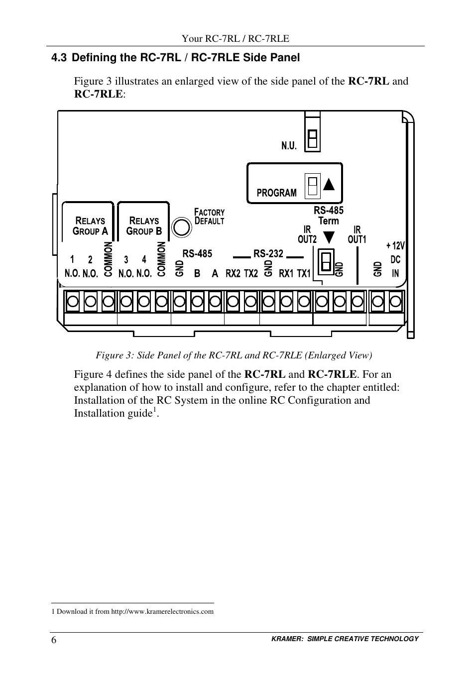 Kramer Electronics RC-7RL User Manual | Page 8 / 18