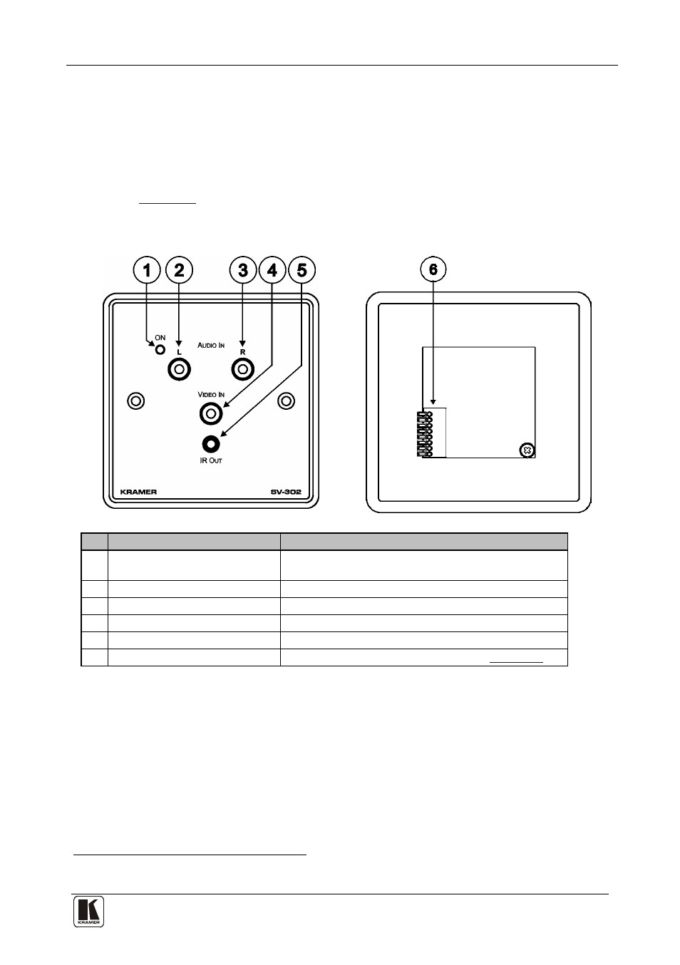 2 defining the sv-302 (england and europe), Defining the sv-302 (england and europe), Table 12: defining the sv-302 (england and europe) | Section | Kramer Electronics SV-552ALC User Manual | Page 27 / 45