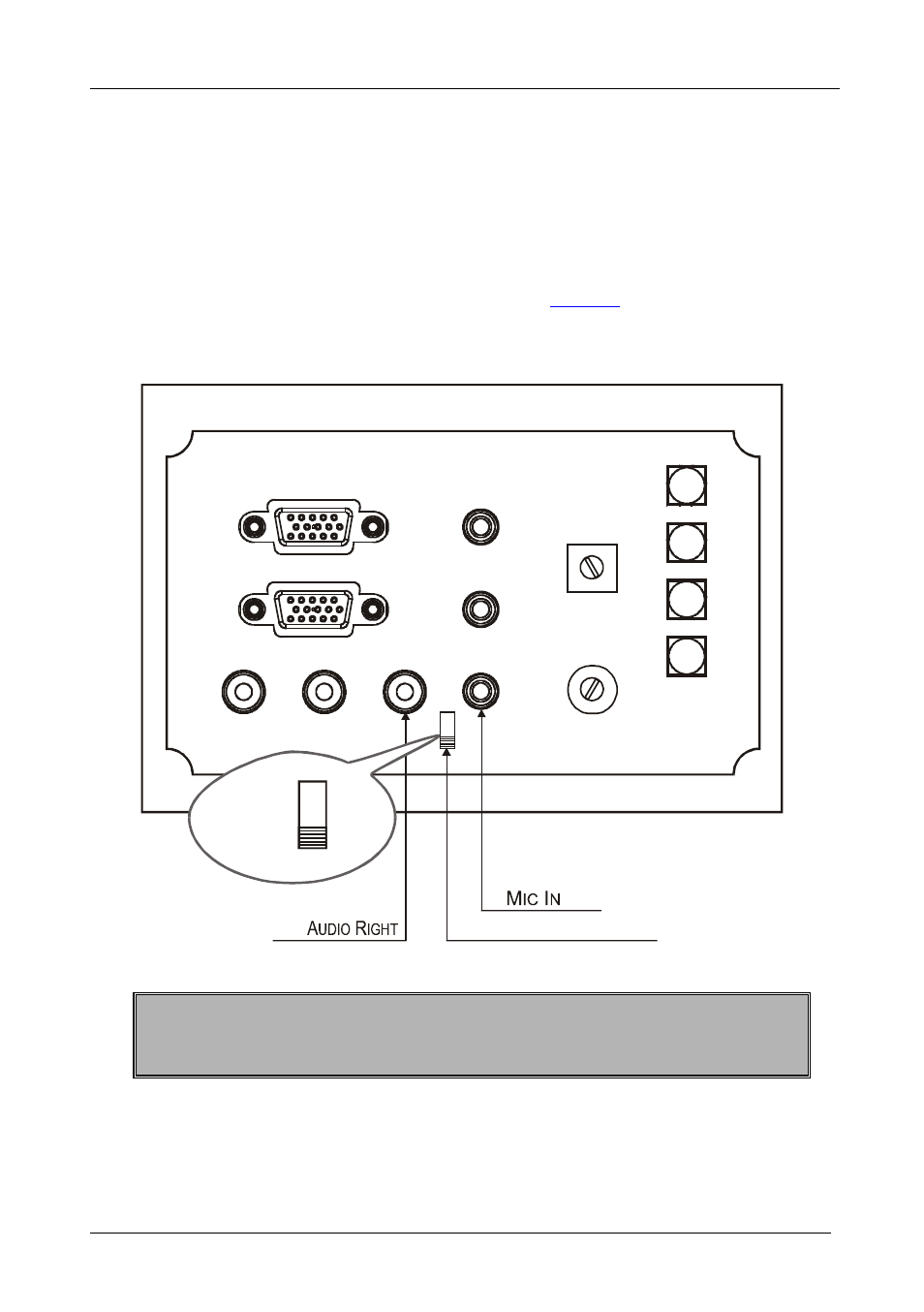 1 connecting the microphone, Connecting the microphone, Figure 5: setting the microphone mode switch | Kramer Electronics WP-500 User Manual | Page 10 / 14