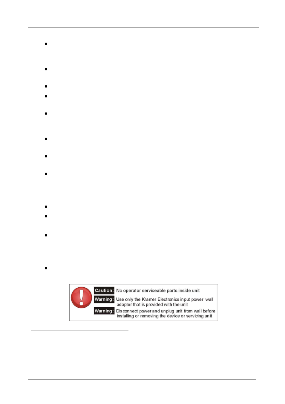 Kramer Electronics WP-500 User Manual | Page 4 / 14