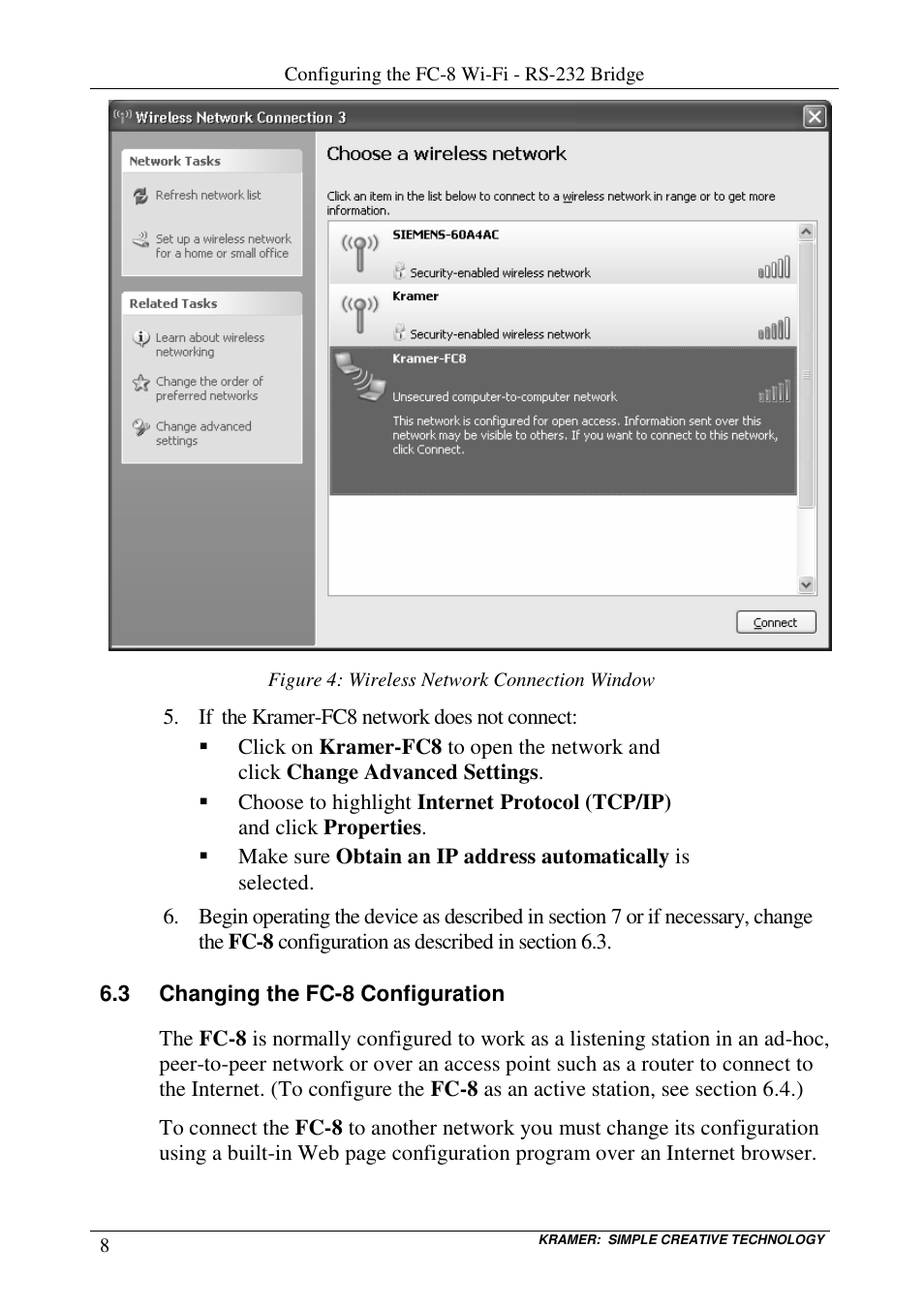 Kramer Electronics FC-8 User Manual | Page 12 / 19