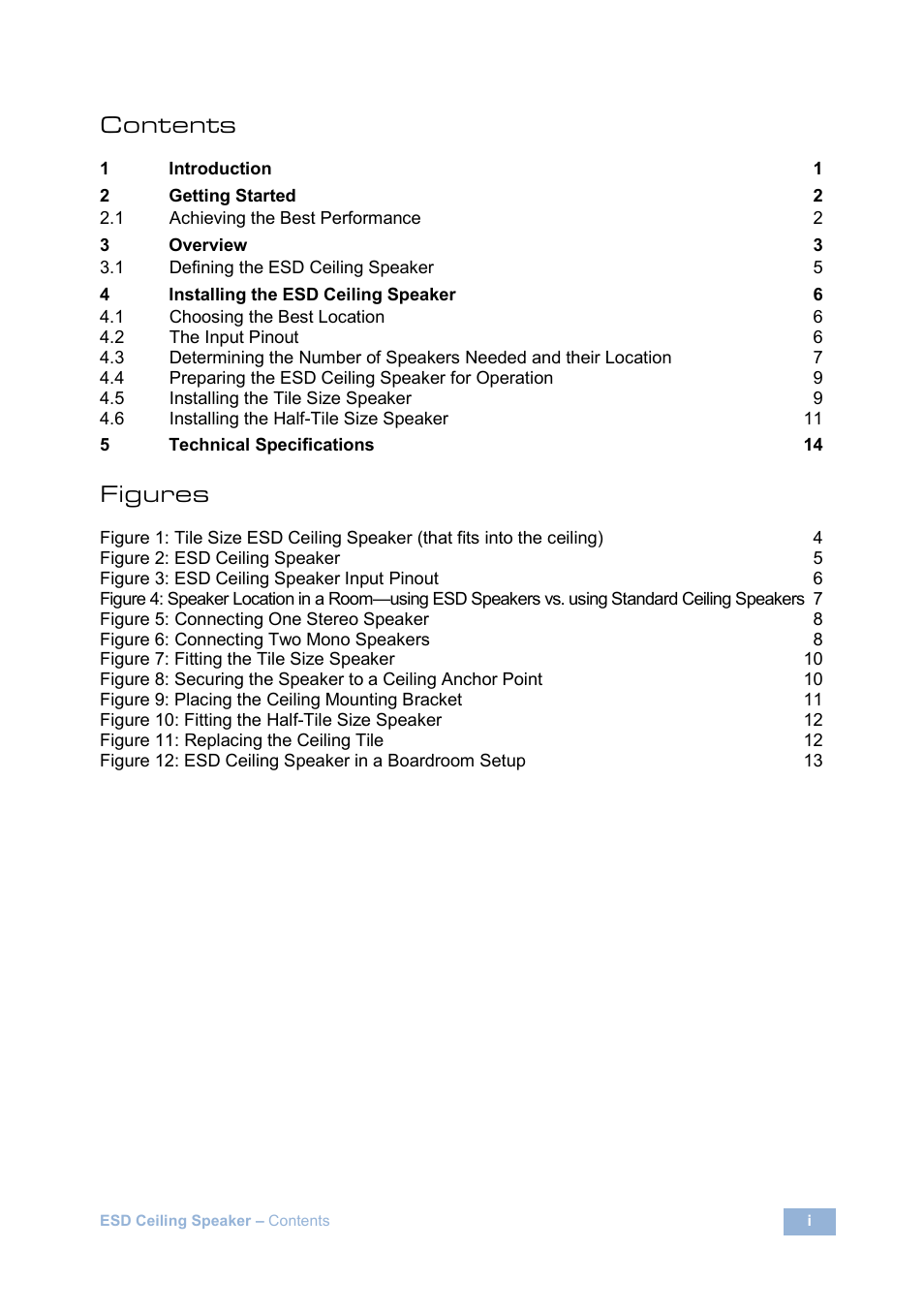 Kramer Electronics SPK-C800-PRO User Manual | Page 2 / 18