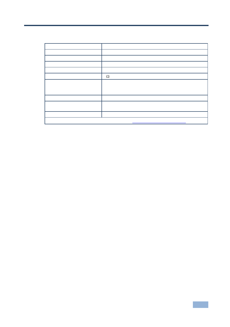 5 technical specifications, Technical specifications | Kramer Electronics SPK-W612(PAIR) User Manual | Page 9 / 11