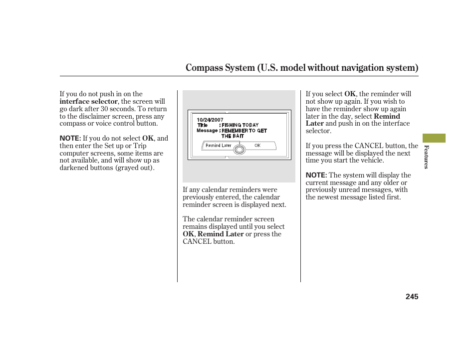 Acura 2008 RL User Manual | Page 251 / 502
