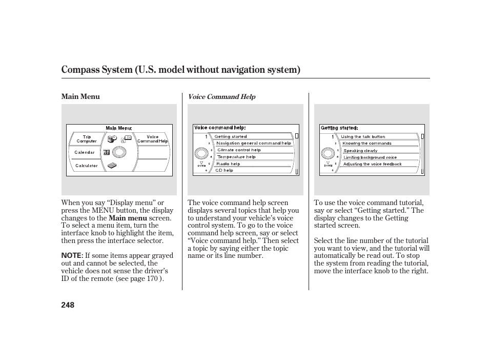 Acura 2008 RL User Manual | Page 254 / 502