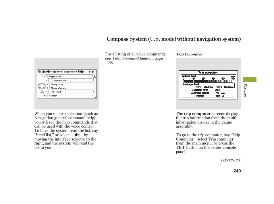 Acura 2008 RL User Manual | Page 255 / 502