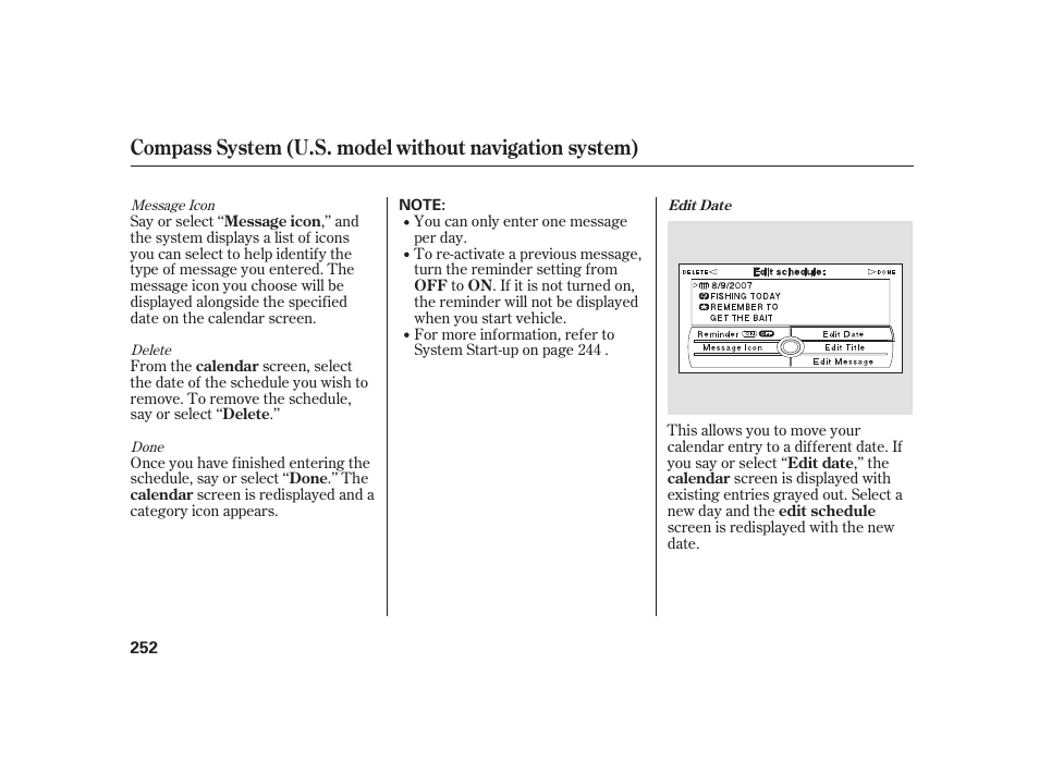 Acura 2008 RL User Manual | Page 258 / 502