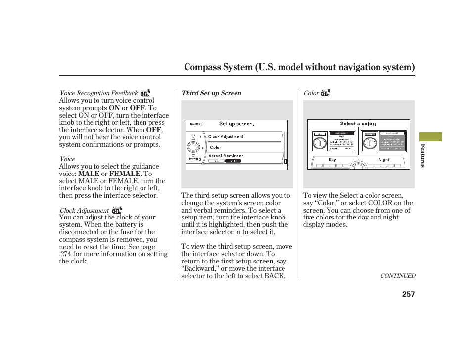 Acura 2008 RL User Manual | Page 263 / 502