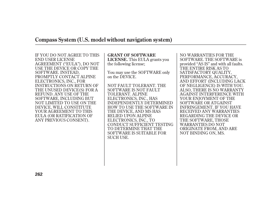 Acura 2008 RL User Manual | Page 268 / 502