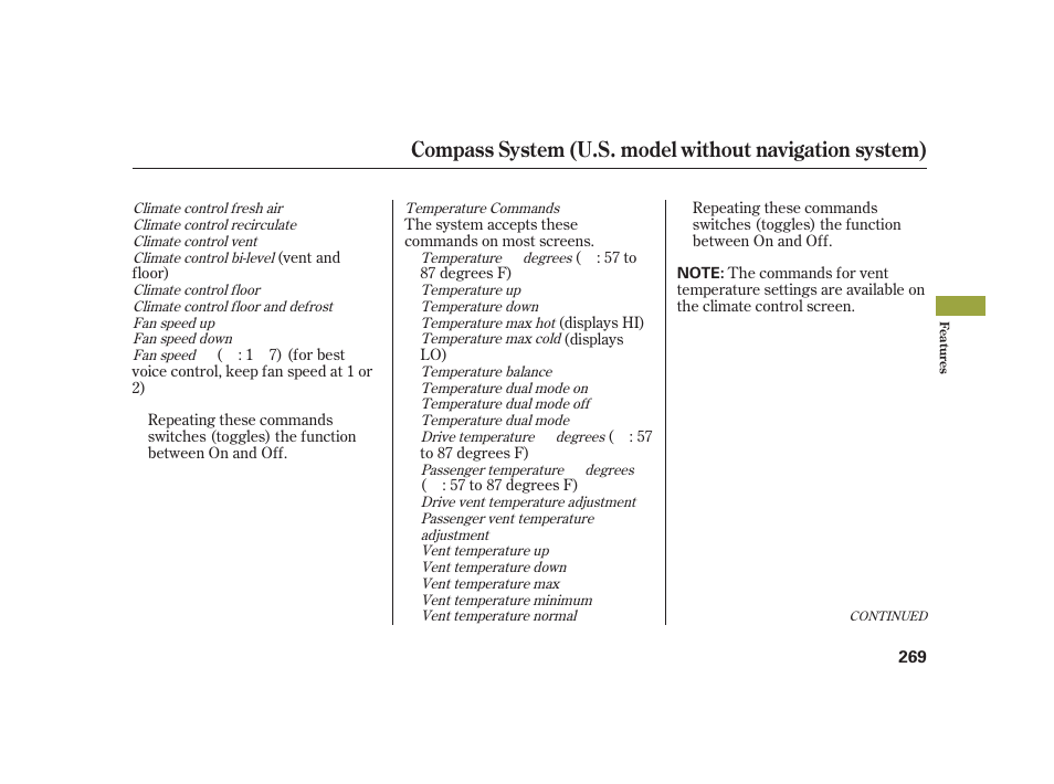 Acura 2008 RL User Manual | Page 275 / 502