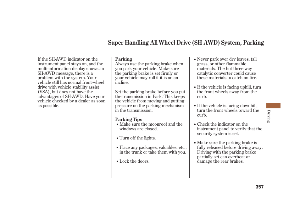 Acura 2008 RL User Manual | Page 363 / 502