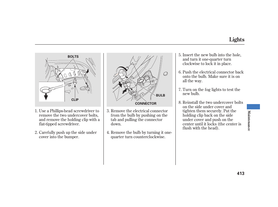 Lights | Acura 2008 RL User Manual | Page 419 / 502