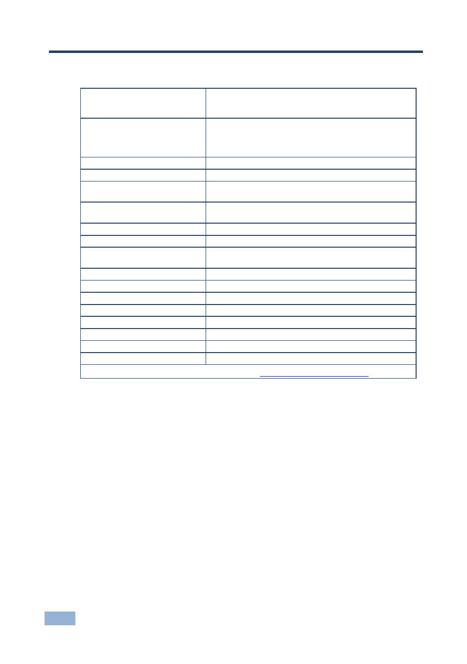 5 technical specifications, Technical specifications, 5technical specifications | Kramer Electronics 482xl User Manual | Page 11 / 13