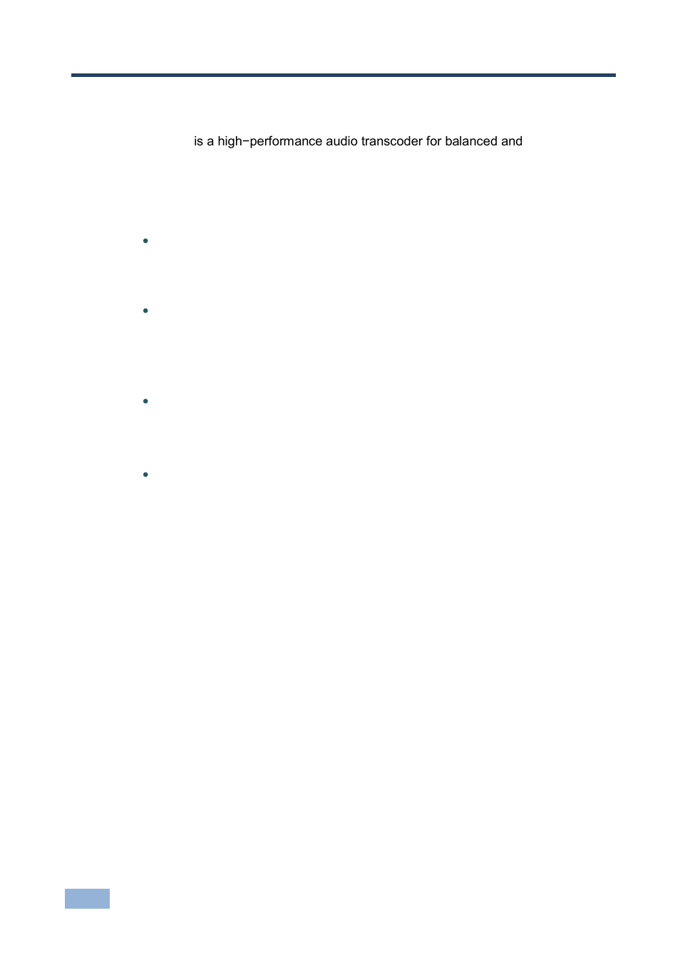 3 overview, Overview, Defining the 482xl bidirectional audio transcoder | 3overview | Kramer Electronics 482xl User Manual | Page 7 / 13