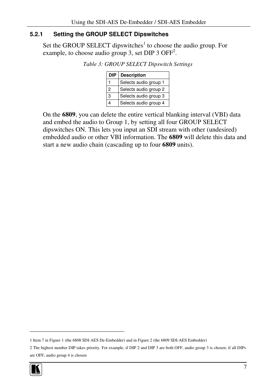 Kramer Electronics 6808 User Manual | Page 10 / 17