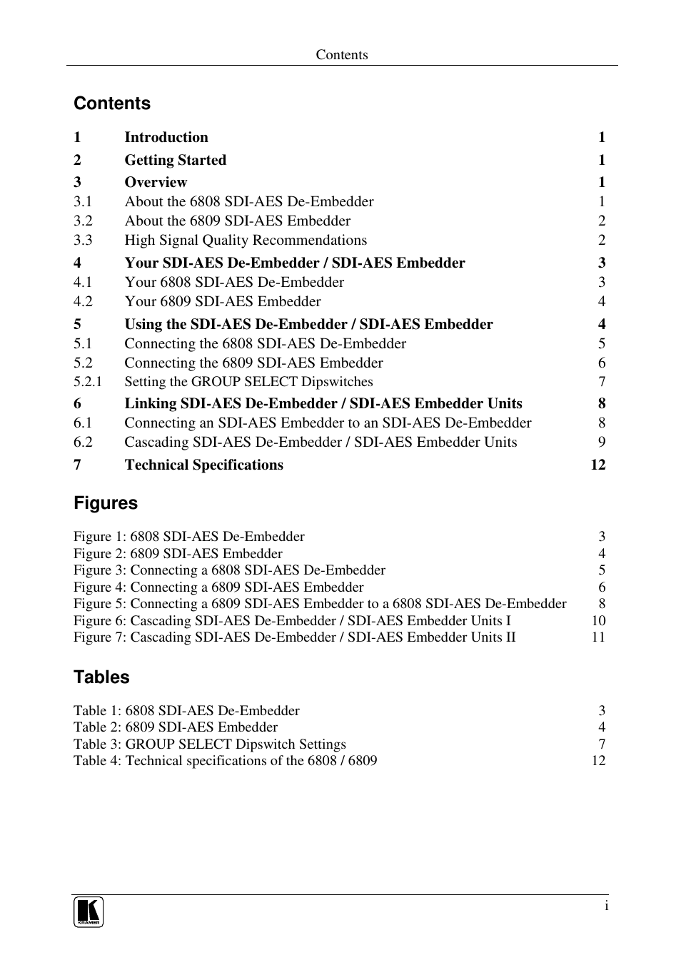 Kramer Electronics 6808 User Manual | Page 2 / 17