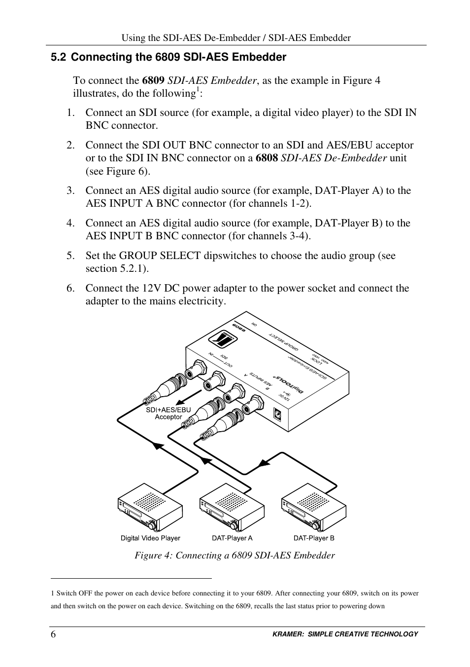 Kramer Electronics 6808 User Manual | Page 9 / 17