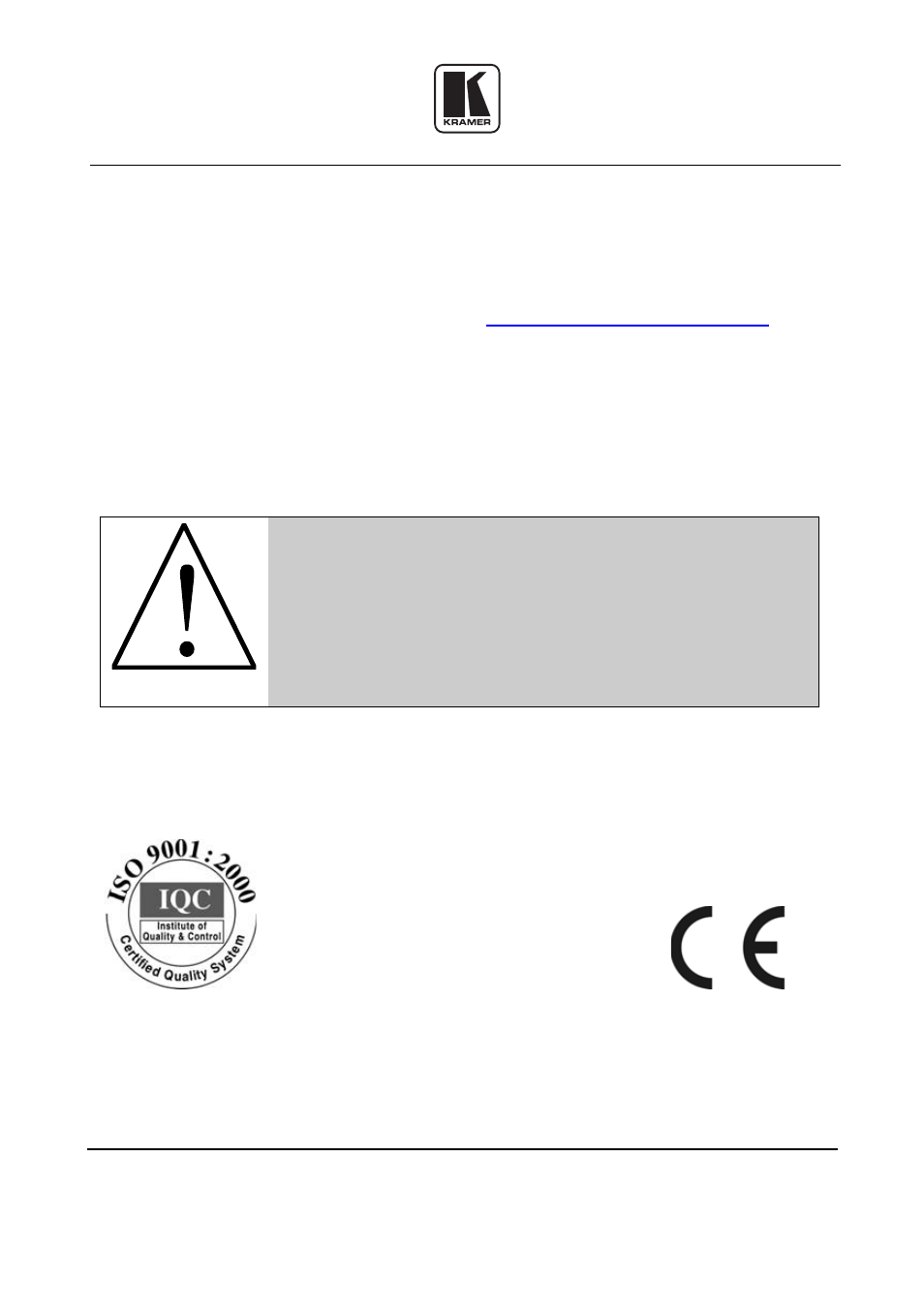Kramer Electronics 7408 User Manual | Page 15 / 15