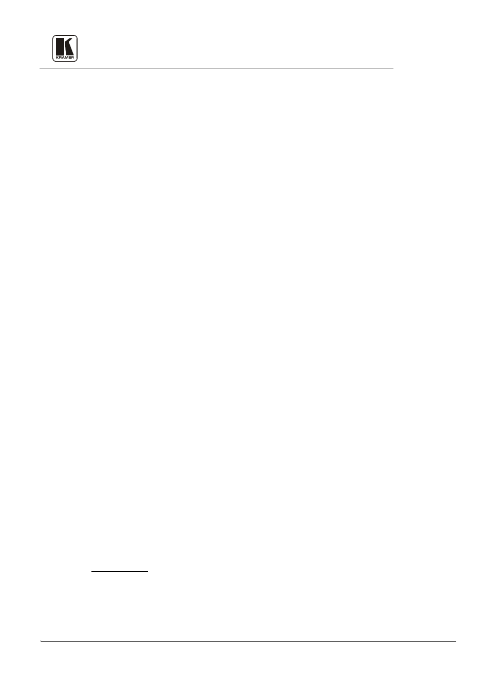 Kramer Electronics FC-10 User Manual | 26 pages