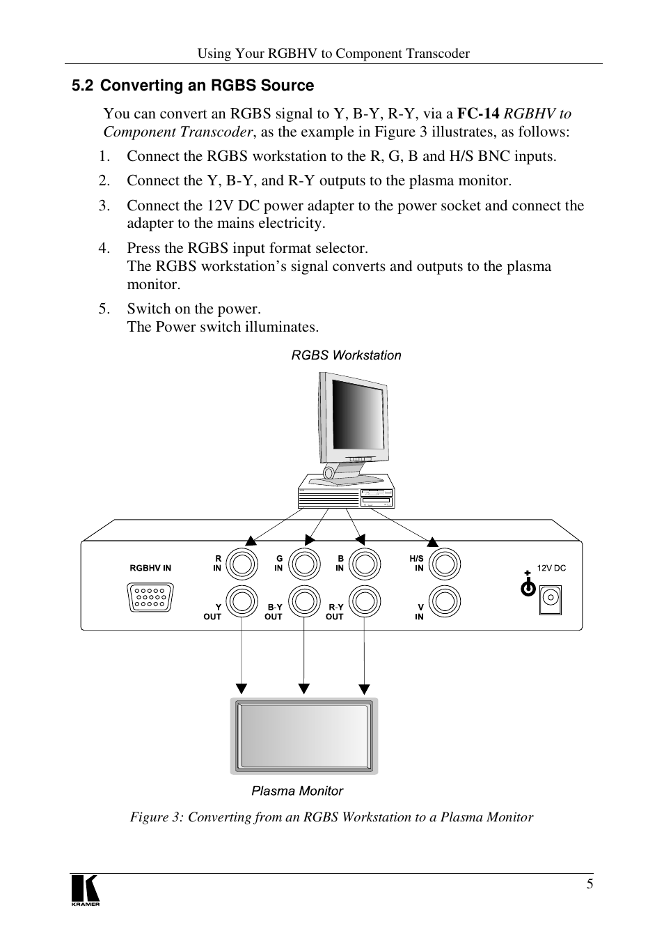 Kramer Electronics FC-14 User Manual | Page 7 / 12