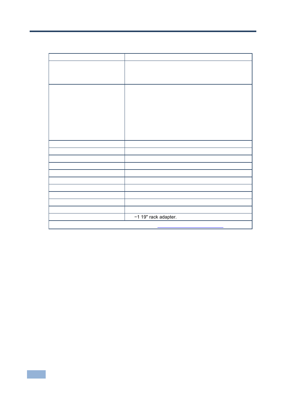 5 technical specifications, Technical specifications, 5technical specifications | Kramer Electronics FC-31xl User Manual | Page 11 / 16
