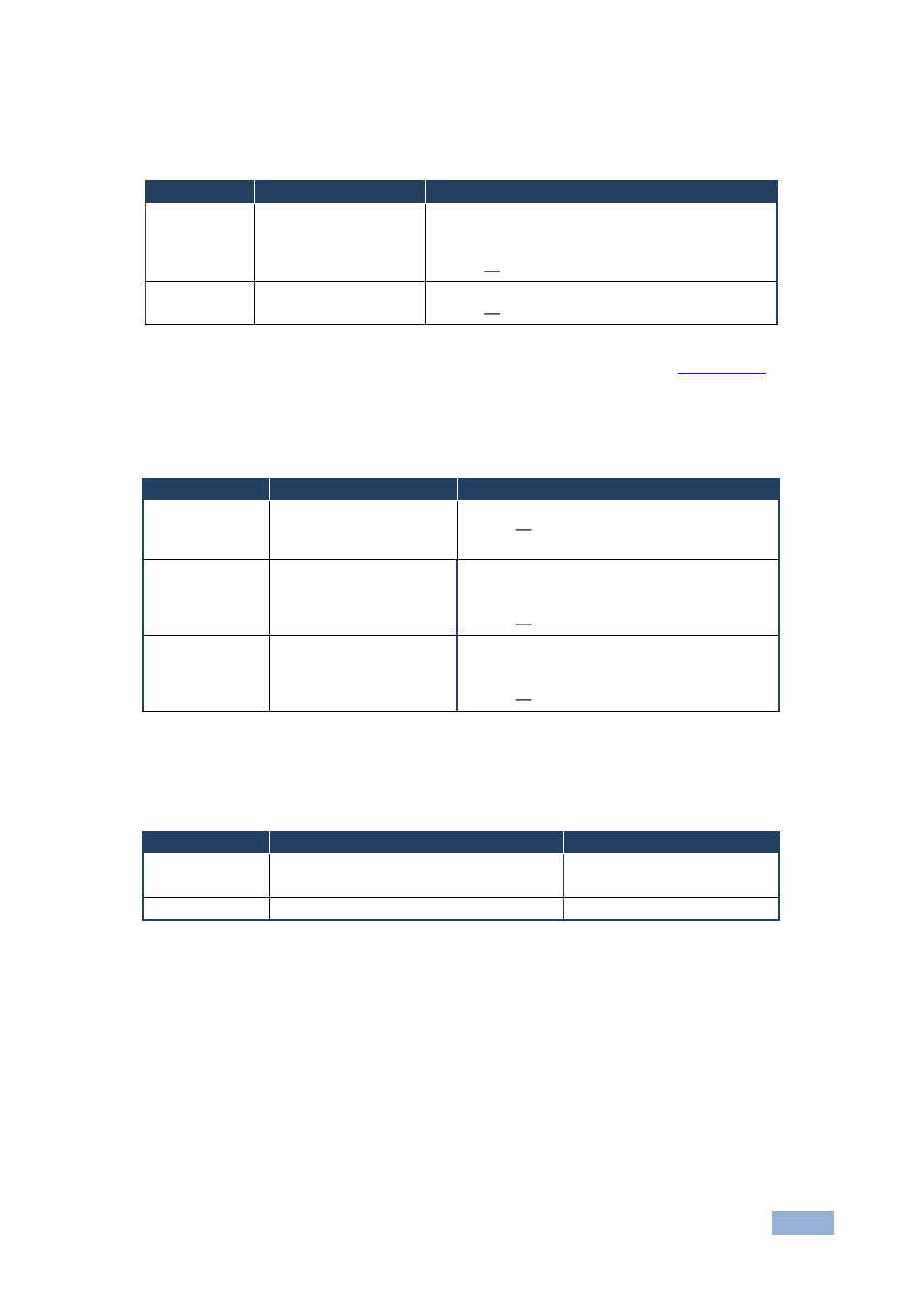 1 video out sub-menu, 2 audio out sub-menu, 3 status sub-menu | Section | Kramer Electronics FC-340 User Manual | Page 18 / 27