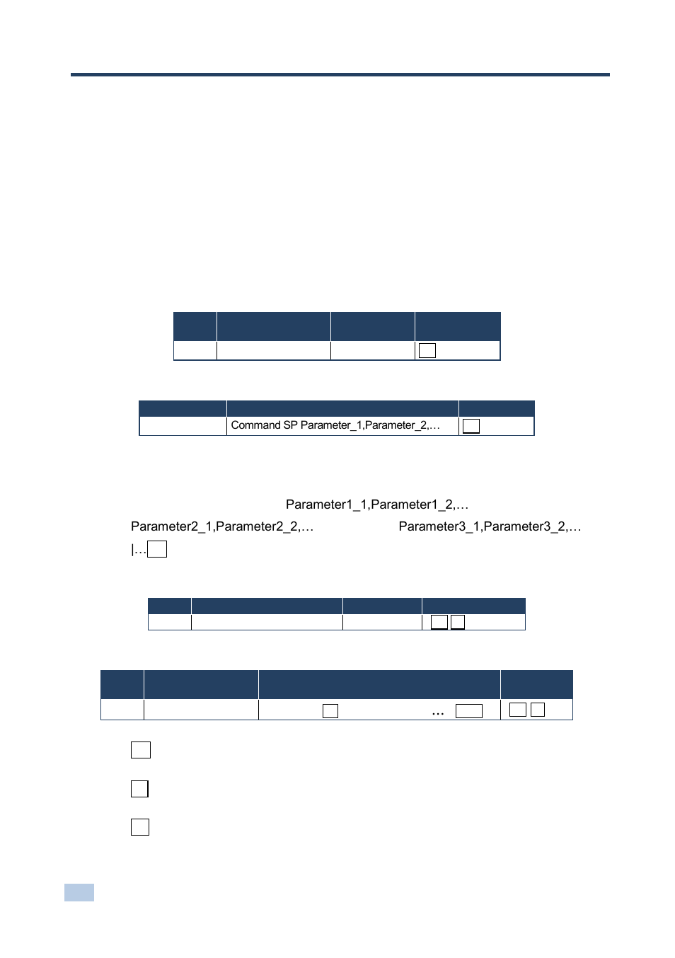 10 kramer protocol, 1 protocol 3000 syntax, Kramer protocol | Protocol 3000 syntax | Kramer Electronics FC-340 User Manual | Page 23 / 27