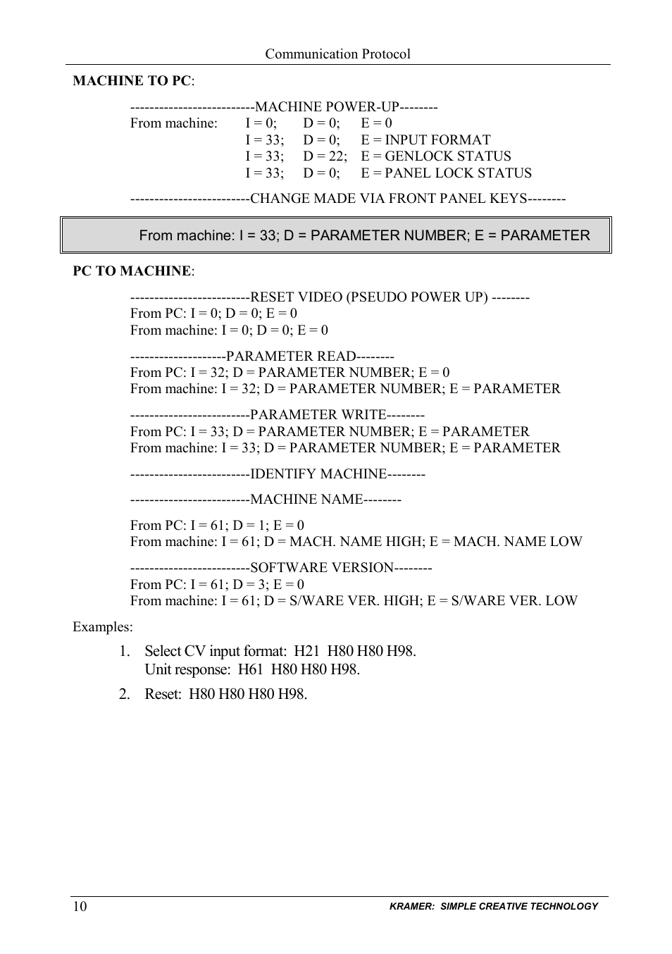 Kramer Electronics FC-400 User Manual | Page 12 / 14