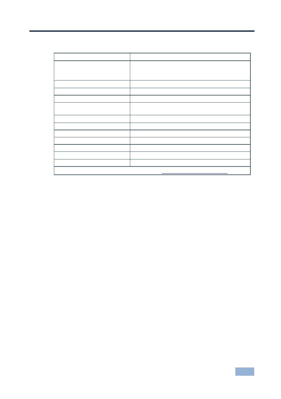 7 technical specifications, Technical specifications, 7technical specifications | Kramer Electronics FC-41 User Manual | Page 16 / 21