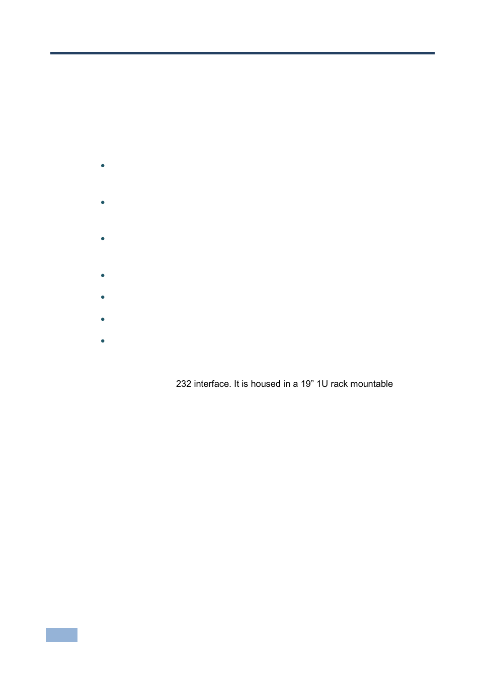 3 overview, 1 defining the fc-41 hd-sdi to component converter, Overview | Defining the fc-41 hd-sdi to component converter, 3overview | Kramer Electronics FC-41 User Manual | Page 7 / 21