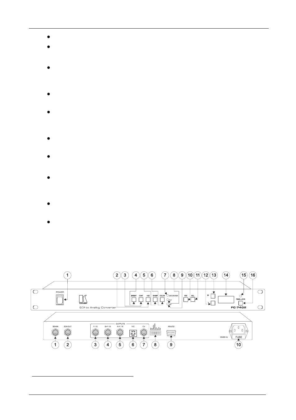 Kramer Electronics FC-7402 User Manual | Page 4 / 16