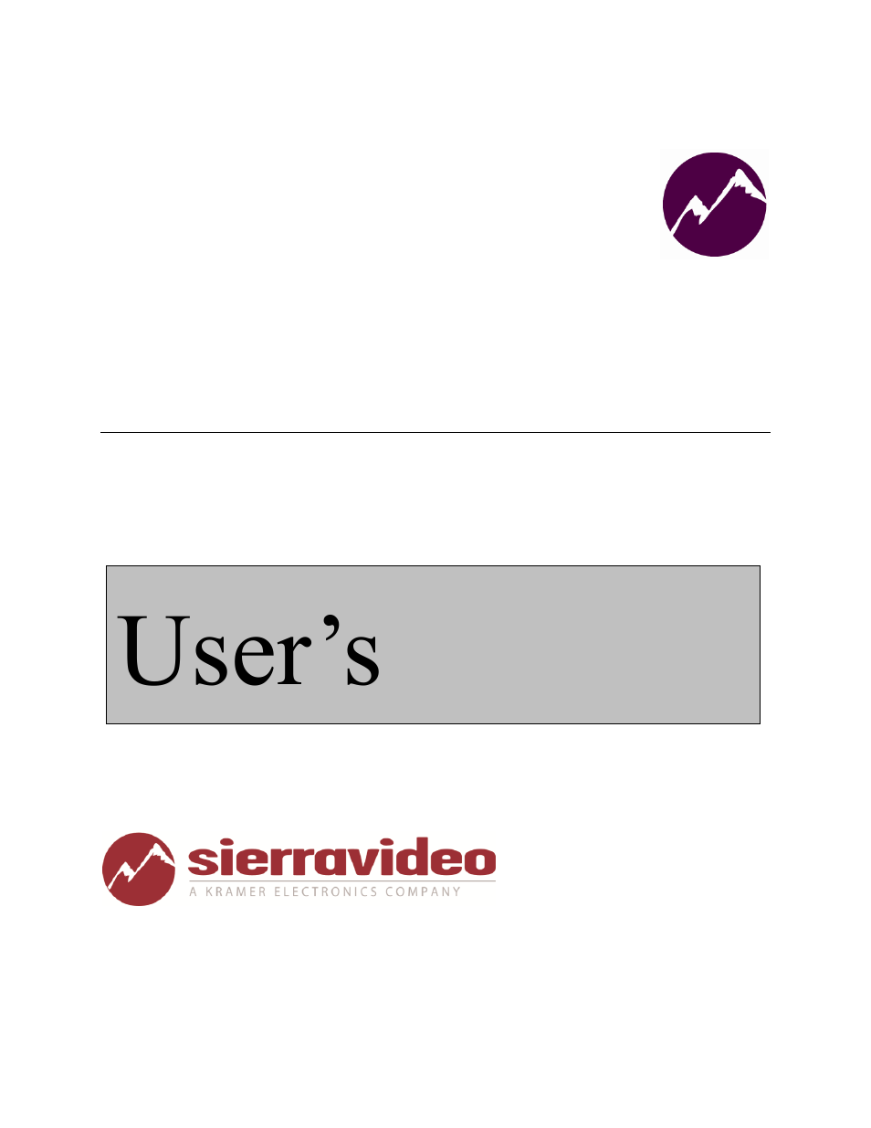 Kramer Electronics SP-14 User Manual | 34 pages